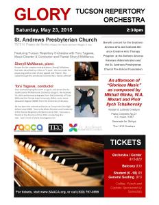 TRO Benefit Concert May23